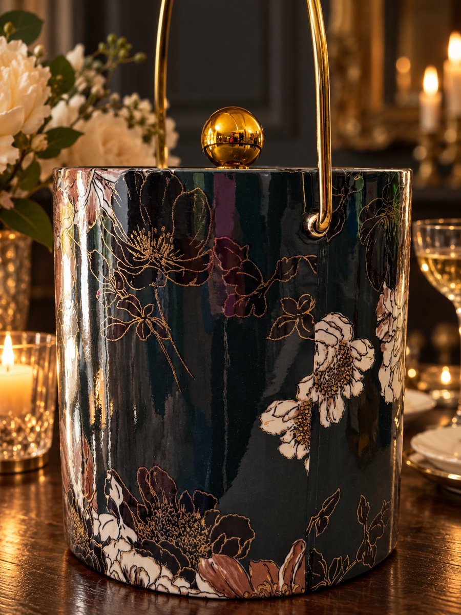 Nocturne Bloom Ice Bucket