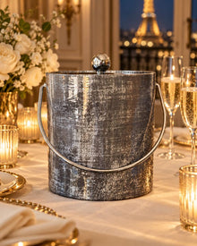 Platinum Shimmer Ice Bucket